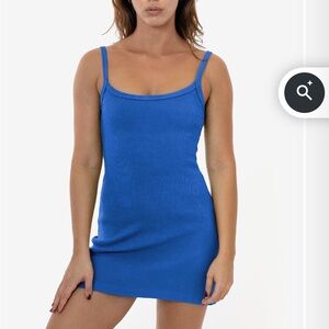 Los Angeles Apparel Heavy Rib Mini Dress